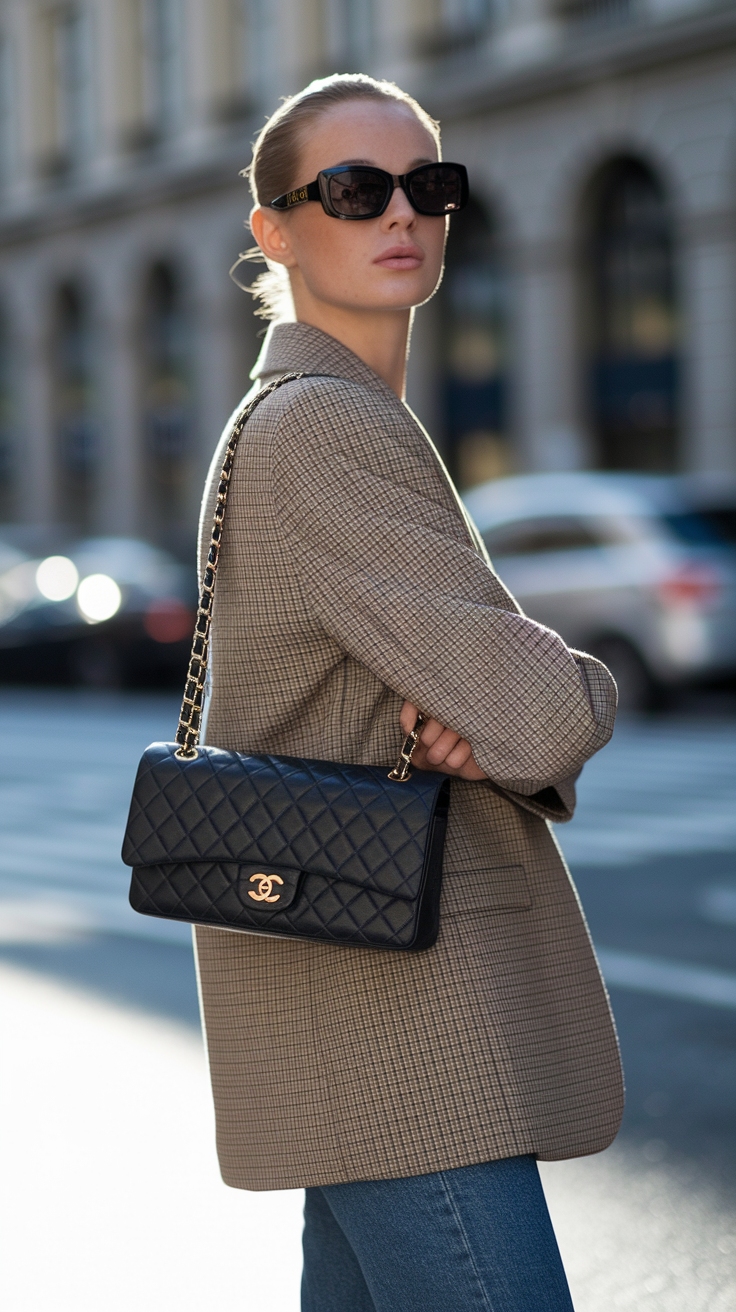 The Iconic Chanel Baguette Bag Explained outfit idea