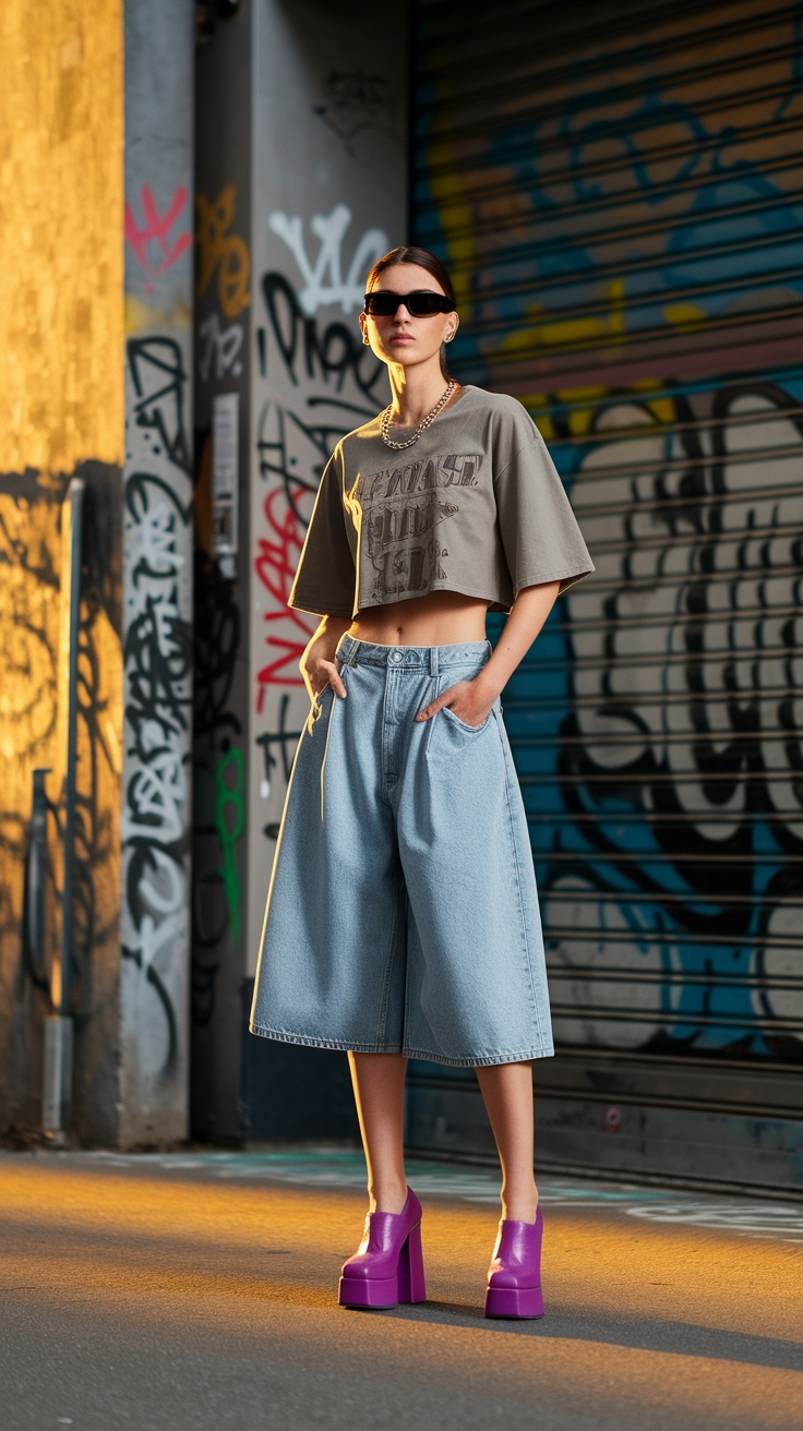 Chunky Platform Heels Outfit: Style Tips and Tricks outfit idea