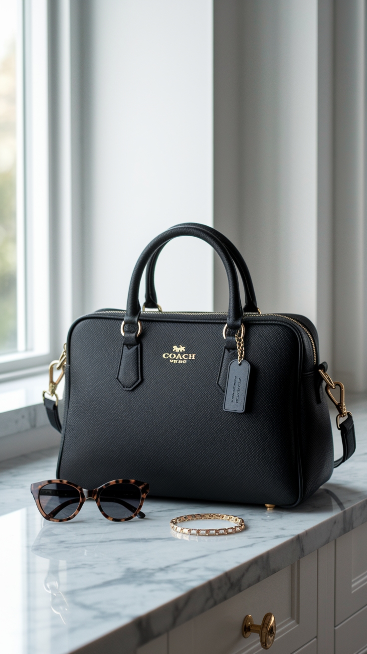 Versatile Coach Bags Black for Everyday Use outfit idea