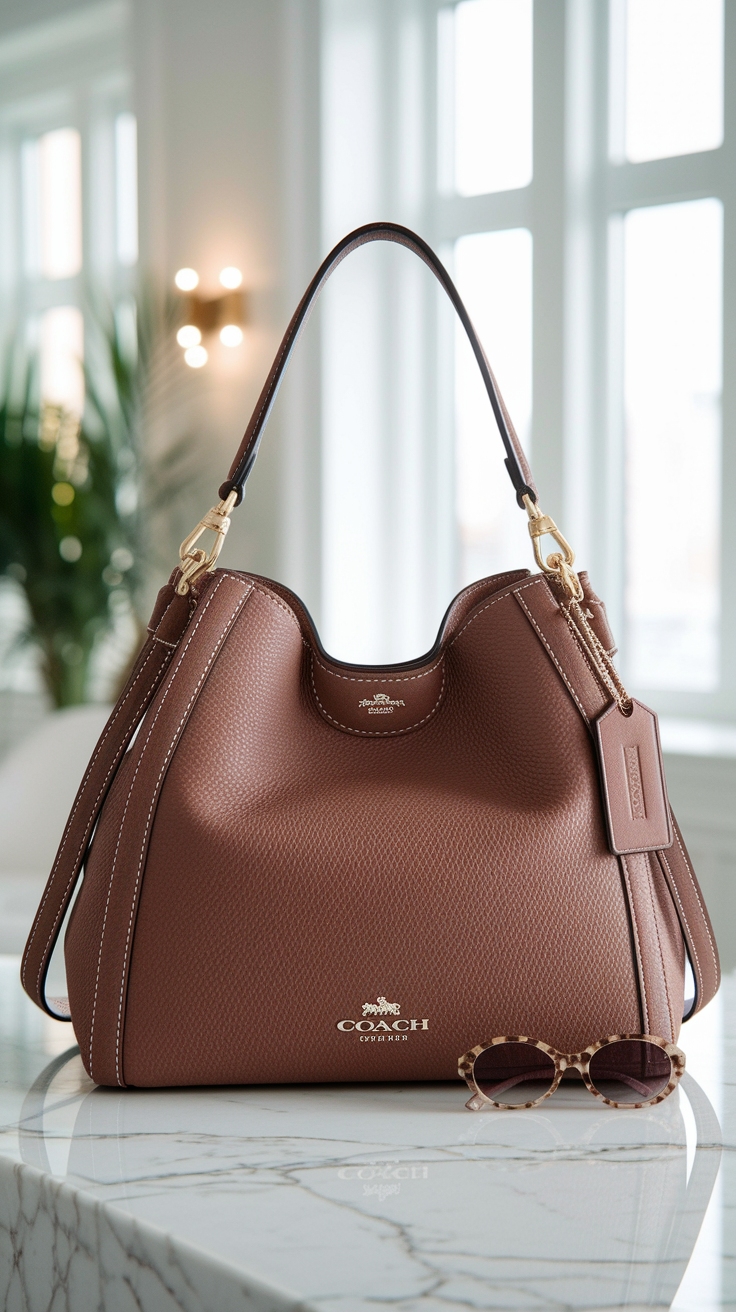 Trendy Coach Bags Shoulder Bag Options for 2023 outfit idea