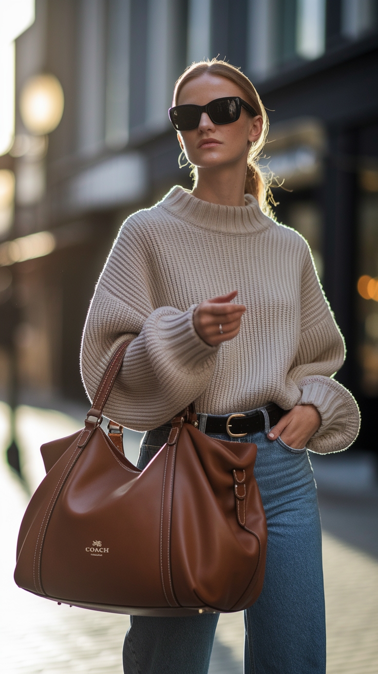 A Guide to Choosing Coach Big Bags for Travel outfit idea