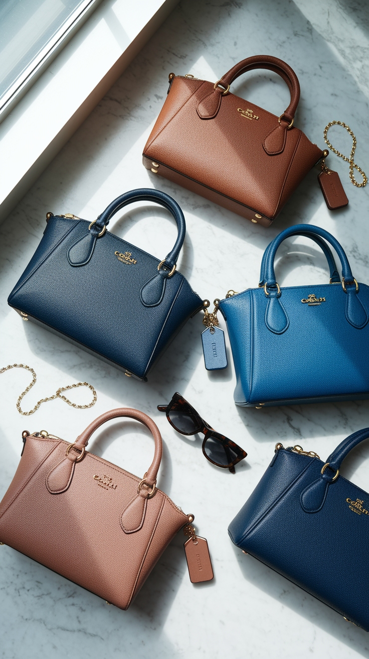 Trendy Coach Small Bags for Minimalist Fashion outfit idea