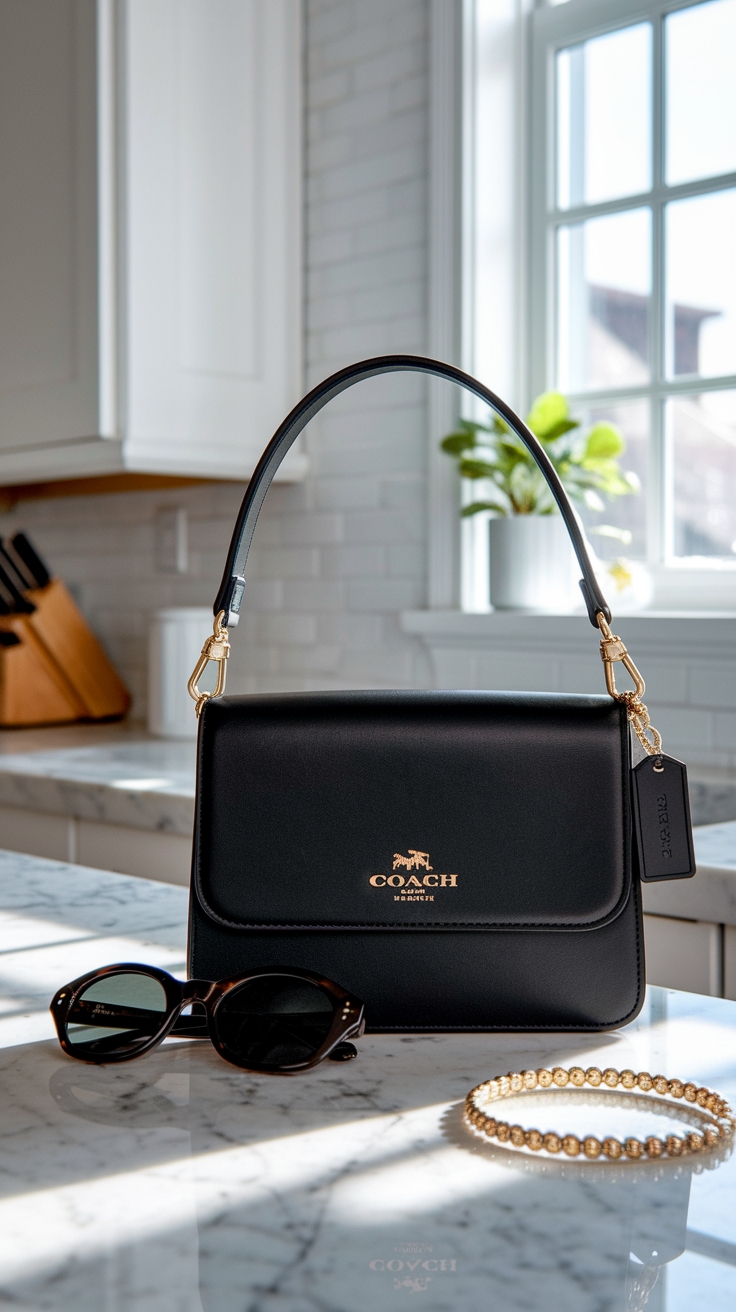 Fashion Forward: Coach Teri Shoulder Bag Black Review outfit idea