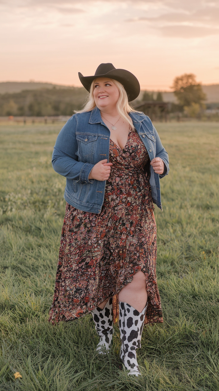 Country Music Festival Outfits Plus Size: Celebrate Your Curves outfit idea
