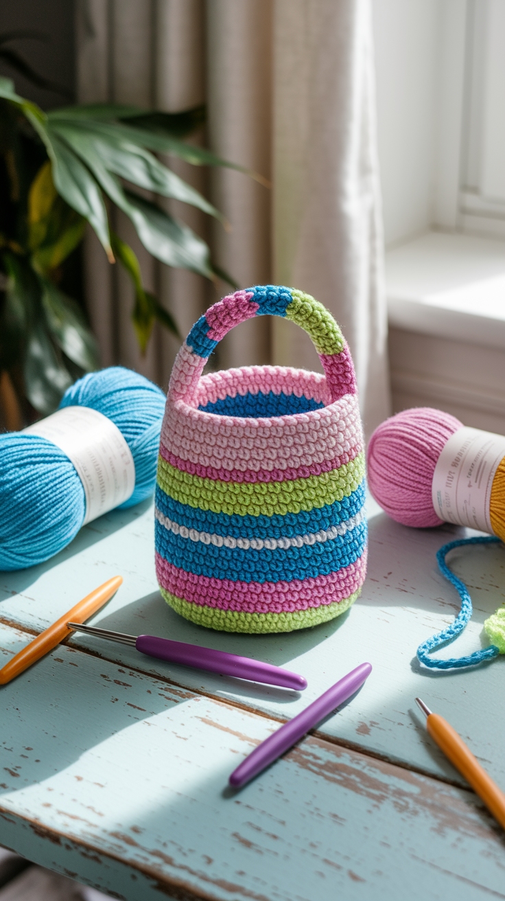 Crochet Mini Bag Tutorial: Step-by-Step Guide outfit idea