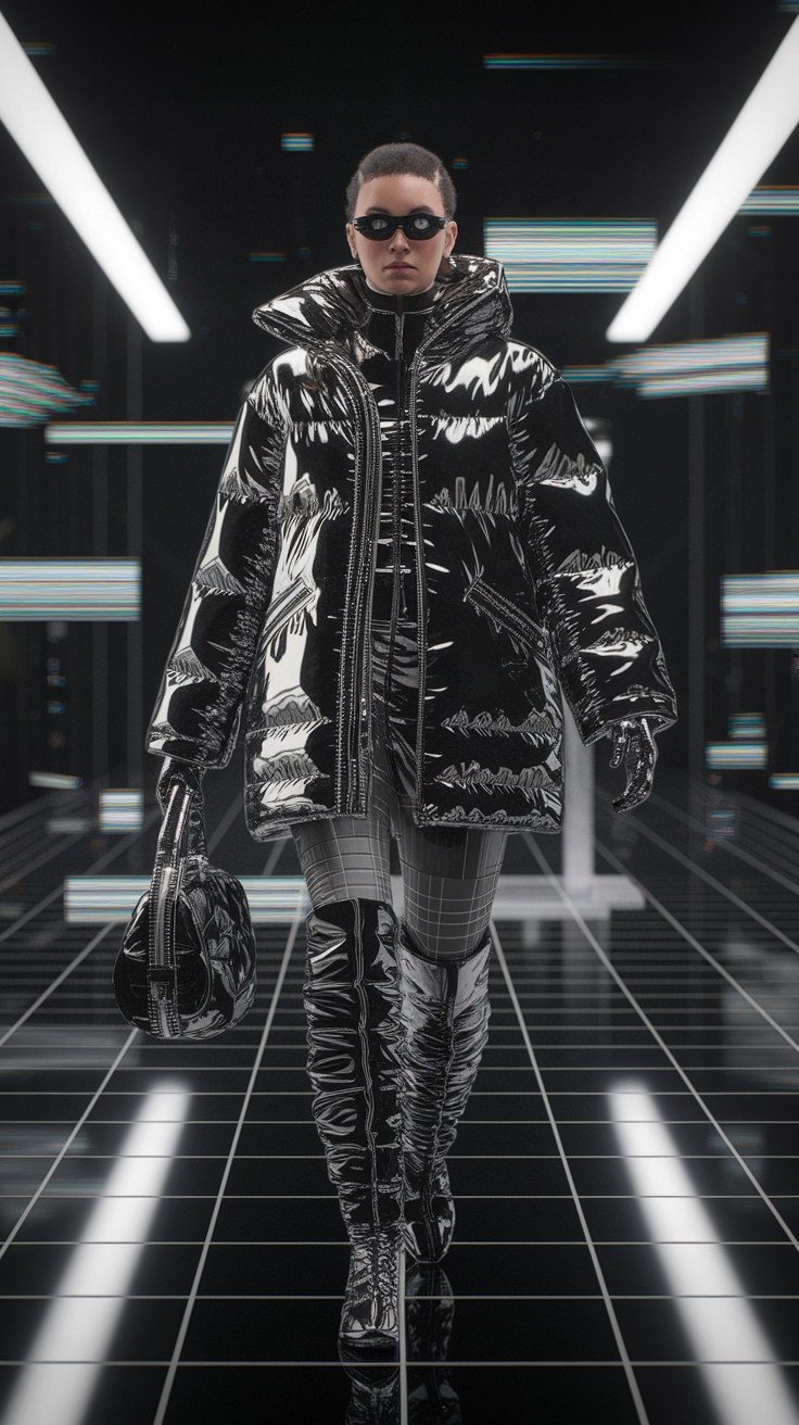 Futuristic Aesthetic Future Fashion: Art Meets Style outfit idea