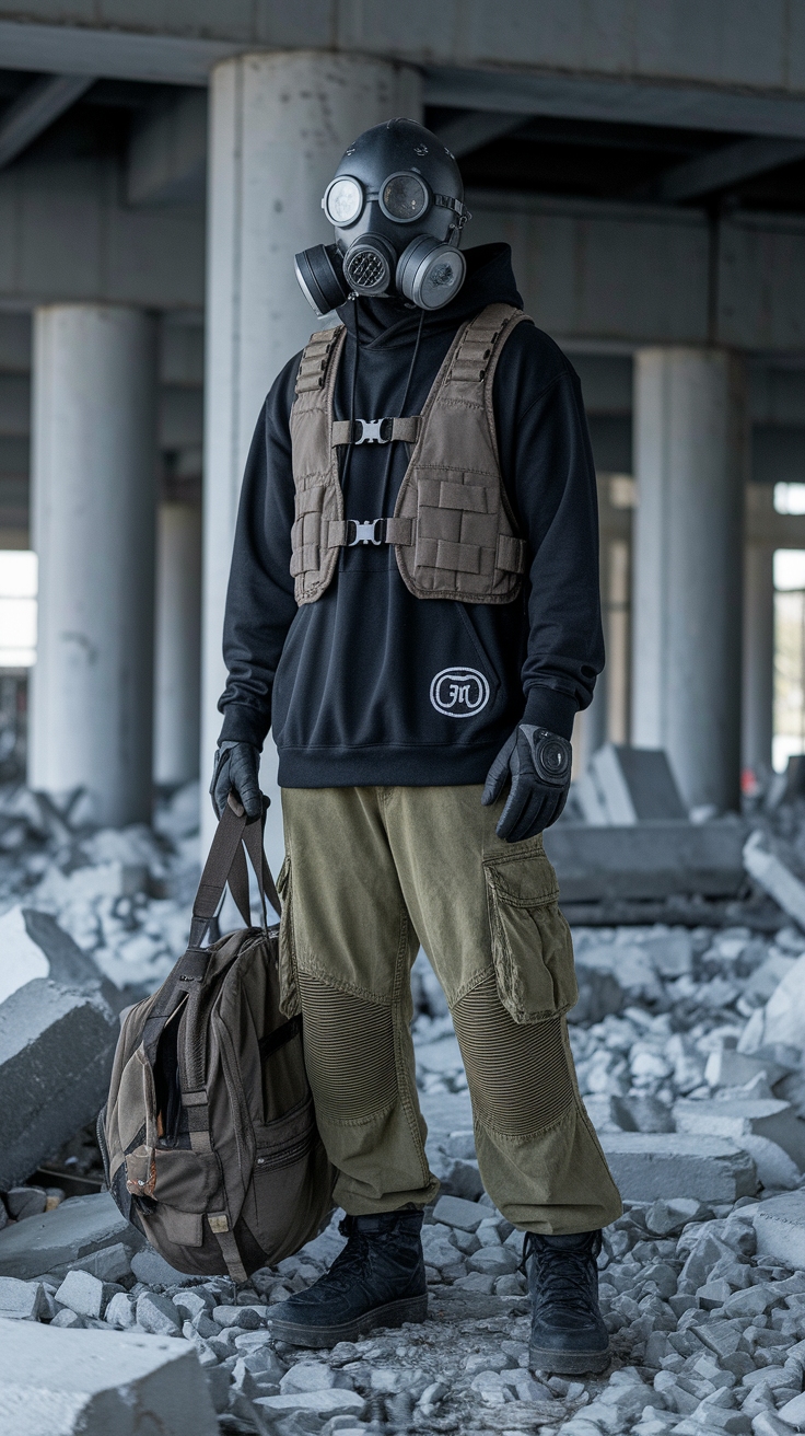 Futuristic Dystopian Fashion: Style in a New Era outfit idea