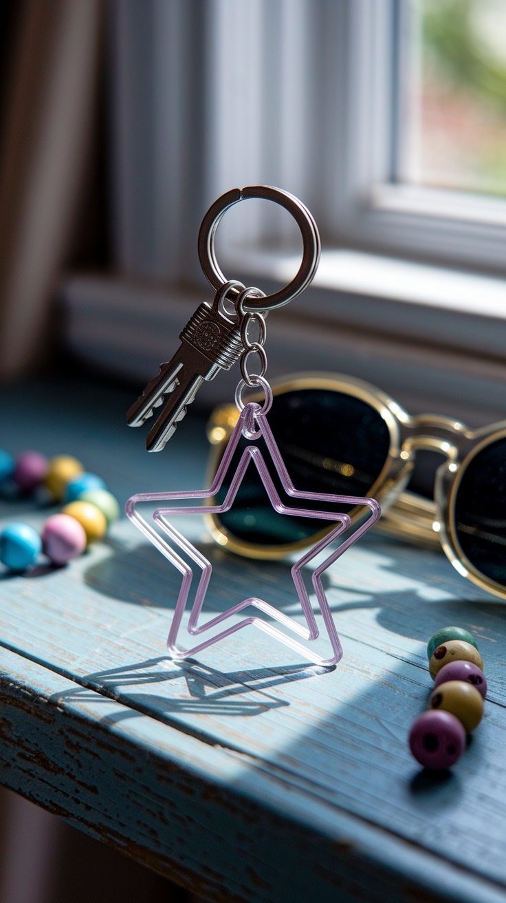 Keychain Acrylic: A Trendy Touch for Your Keys outfit idea