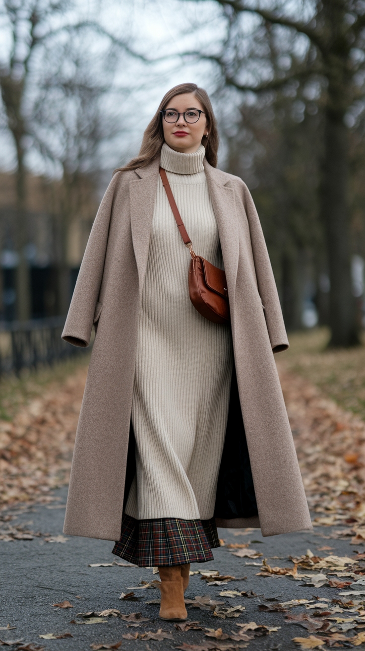 Long Dresses Casual Winter Maxi Skirts: Cozy Yet Chic Styles outfit idea