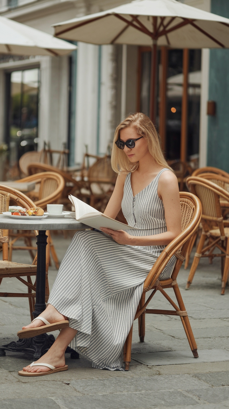 Trendy Maxi Casual Dresses Summer to Elevate Your Wardrobe outfit idea
