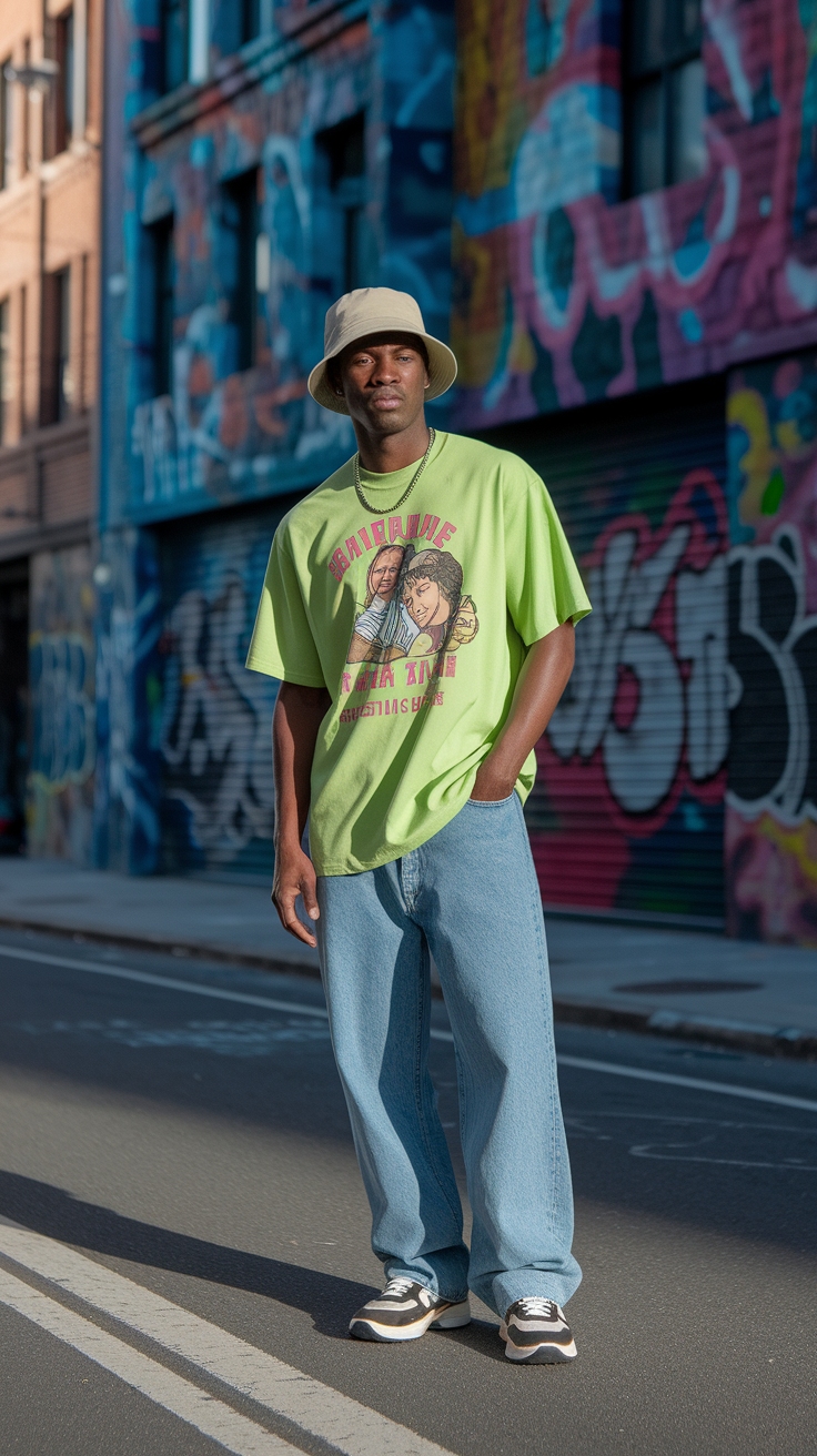 Mens 90s Fashion Outfits: A Blast from the Past outfit idea