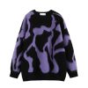 New Style Trends - Abstract Dream Alt Edgy Oversized Sweater - Outfit Ideas