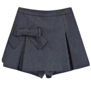New Style Trends - Acubi Elegant Ruffle Blouse and Bow Skirt Set - Outfit Ideas