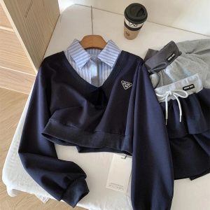 New Style Trends - Acubi Layered Ruffle Skirt Set - Outfit Ideas
