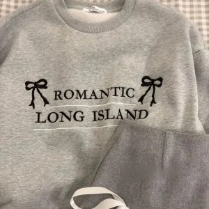 New Style Trends - Acubi Romantic Ribbon Sweatshirt and Skirt Outfit Set - Outfit Ideas