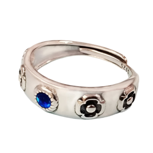 New Style Trends - Aesthetic Azure Gaze Ring - Outfit Ideas