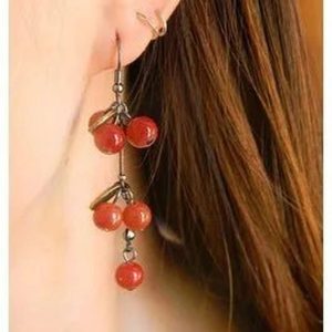 New Style Trends - Aesthetic Berry Bunch Boho Earrings - Outfit Ideas