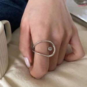 New Style Trends - Aesthetic Celestial Orbit Sparkle Ring - Outfit Ideas