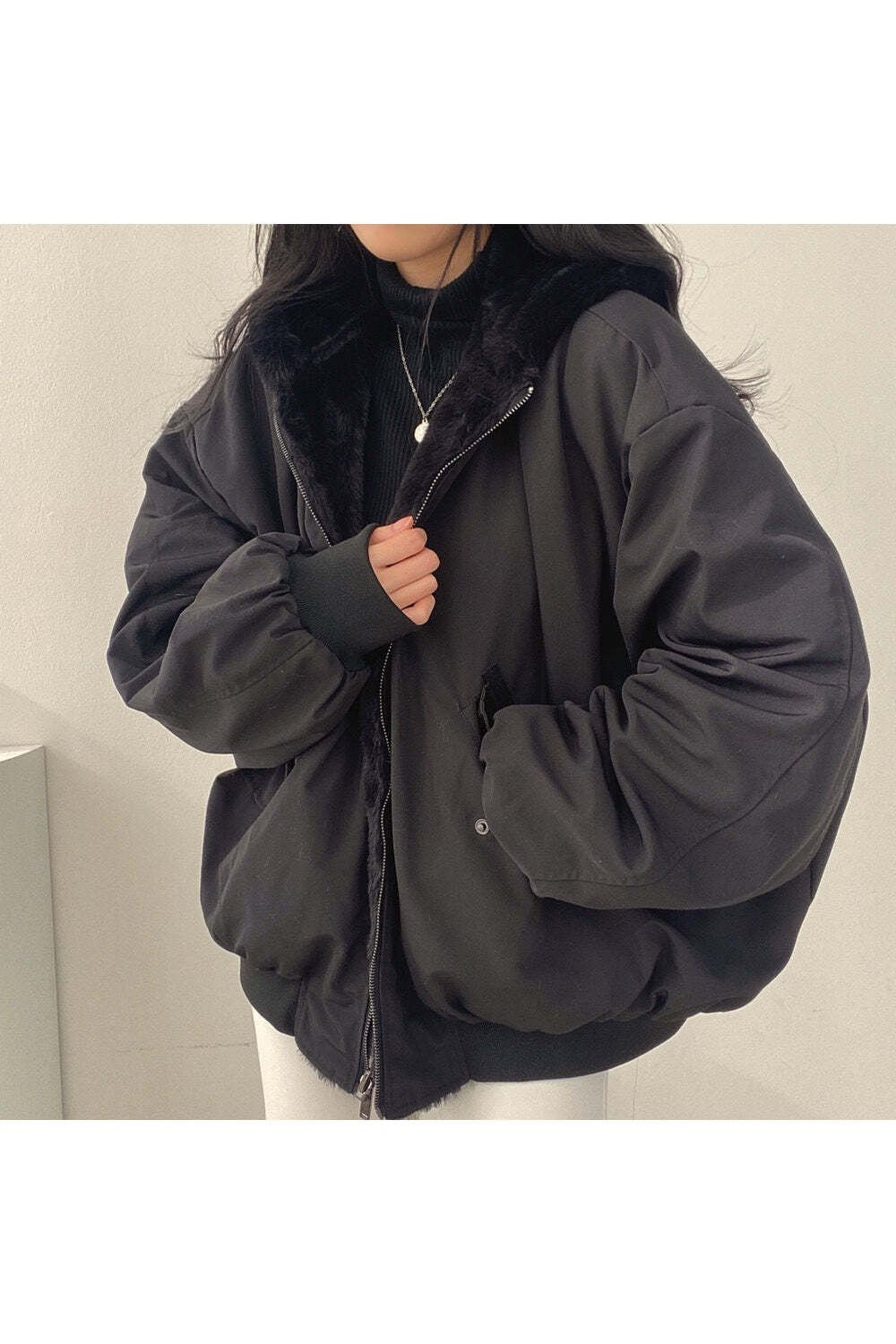 New Style Trends - Aesthetic Double-layer Winter Jacket - Outfit Ideas