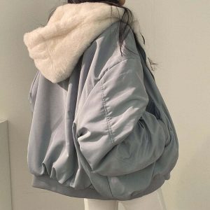 New Style Trends - Aesthetic Double-layer Winter Jacket - Outfit Ideas