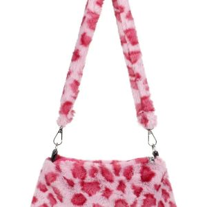 New Style Trends - Aesthetic Fluffy Shoulder Plush Tote - Outfit Ideas