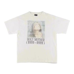 New Style Trends - Aesthetic Holy Mother Graphic T-Shirt - Outfit Ideas