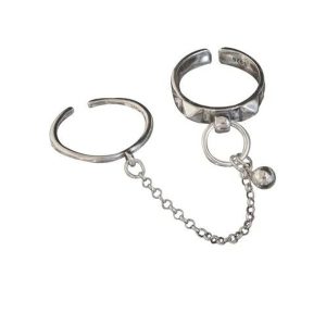 New Style Trends - Aesthetic Round Geometric Ring - Outfit Ideas