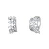 New Style Trends - Aesthetic Silver Crown Hoop Earrings - Outfit Ideas