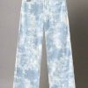 New Style Trends - Aesthetic Sky Wash Wide-Leg Jeans - Outfit Ideas