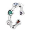 New Style Trends - Aesthetic Sterling Silver Heart Ring - Outfit Ideas