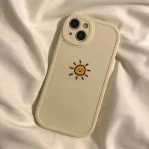 New Style Trends - Aesthetic Sun Moon iPhone Case - Outfit Ideas