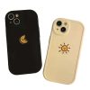 New Style Trends - Aesthetic Sun Moon iPhone Case - Outfit Ideas