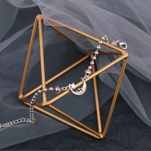 New Style Trends - Alt Celestial Moon & Star Silver Bracelet - Outfit Ideas