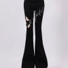 New Style Trends - Alt Faith Buckled Flare Pants - Outfit Ideas
