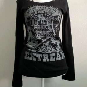 New Style Trends - Alt Festival Long Sleeve Top - Outfit Ideas