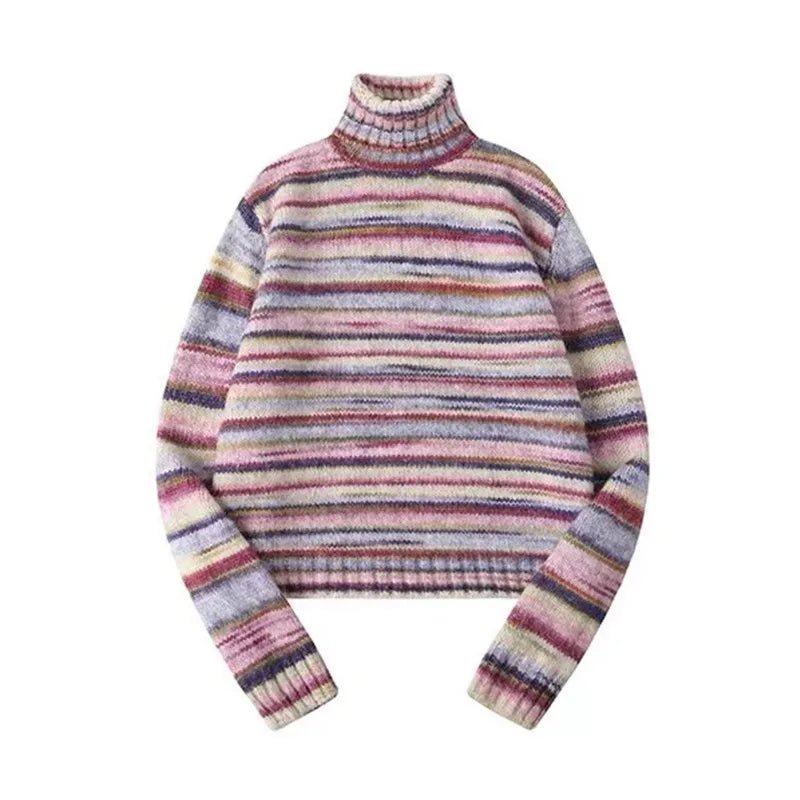New Style Trends - Alt Fuzzy Dream Turtleneck Sweater - Outfit Ideas