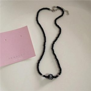 New Style Trends - Alt Goth Dark Romance Layered Necklace - Outfit Ideas