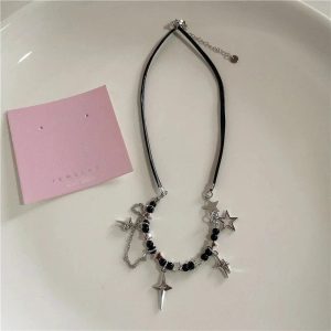 New Style Trends - Alt Goth Dark Romance Layered Necklace - Outfit Ideas
