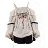 New Style Trends - Alt Gothic Serpent Two-Piece Outfit Set - Outfit Ideas