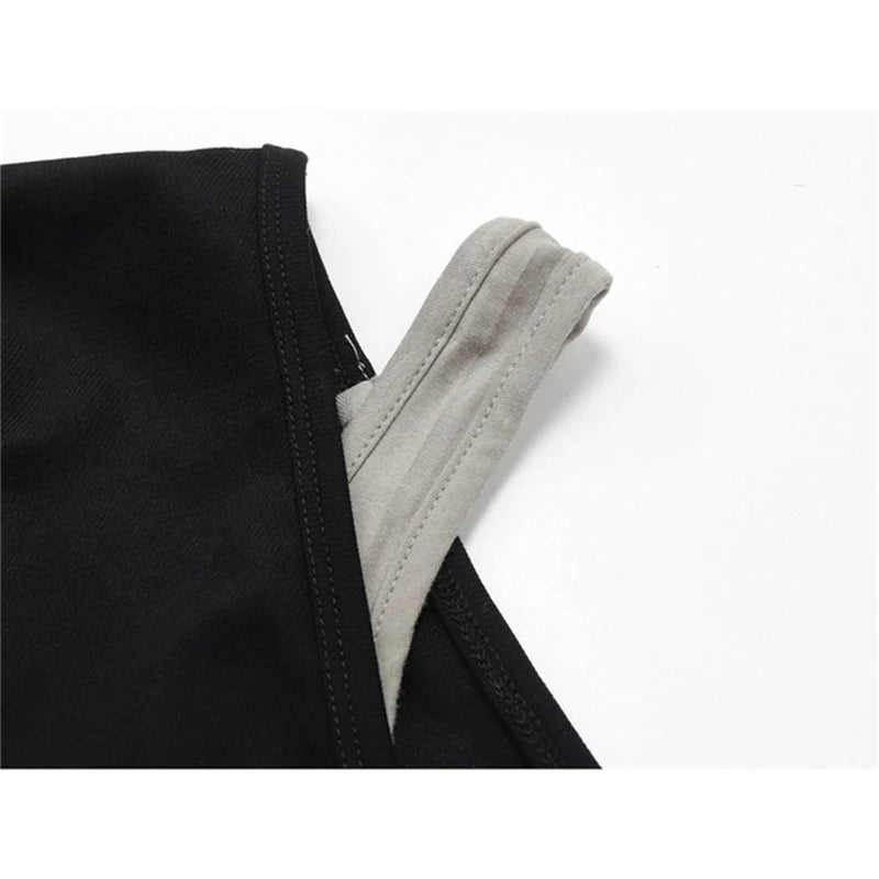 New Style Trends - Alt Layered Strap Crop Sweatshirt - Outfit Ideas