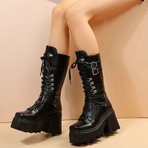 New Style Trends - Alt Punk Motorcycle Boots - Outfit Ideas
