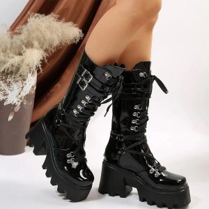 New Style Trends - Alt Punk Motorcycle Boots - Outfit Ideas