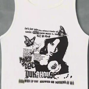 New Style Trends - Alt Rebel Echoes Tank Top - Outfit Ideas