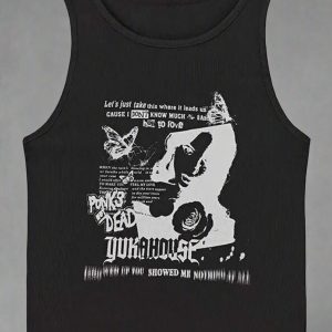 New Style Trends - Alt Rebel Echoes Tank Top - Outfit Ideas