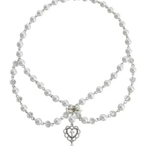 New Style Trends - Alt Victorian Gothic Rosary Pearl Necklace - Outfit Ideas