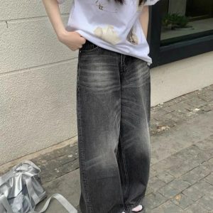 New Style Trends - Alt Y2K Black Jeans - Outfit Ideas