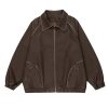New Style Trends - Autumn Scholar Zip Retro Jacket - Outfit Ideas