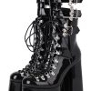New Style Trends - Bat Wing Alt Mid Boots - Outfit Ideas