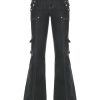 New Style Trends - Black Utility Y2k Flare Pants - Outfit Ideas