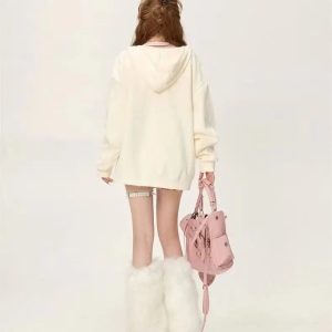 New Style Trends - Blush Instinct Cozy Kawaii Sweatshirt - Outfit Ideas